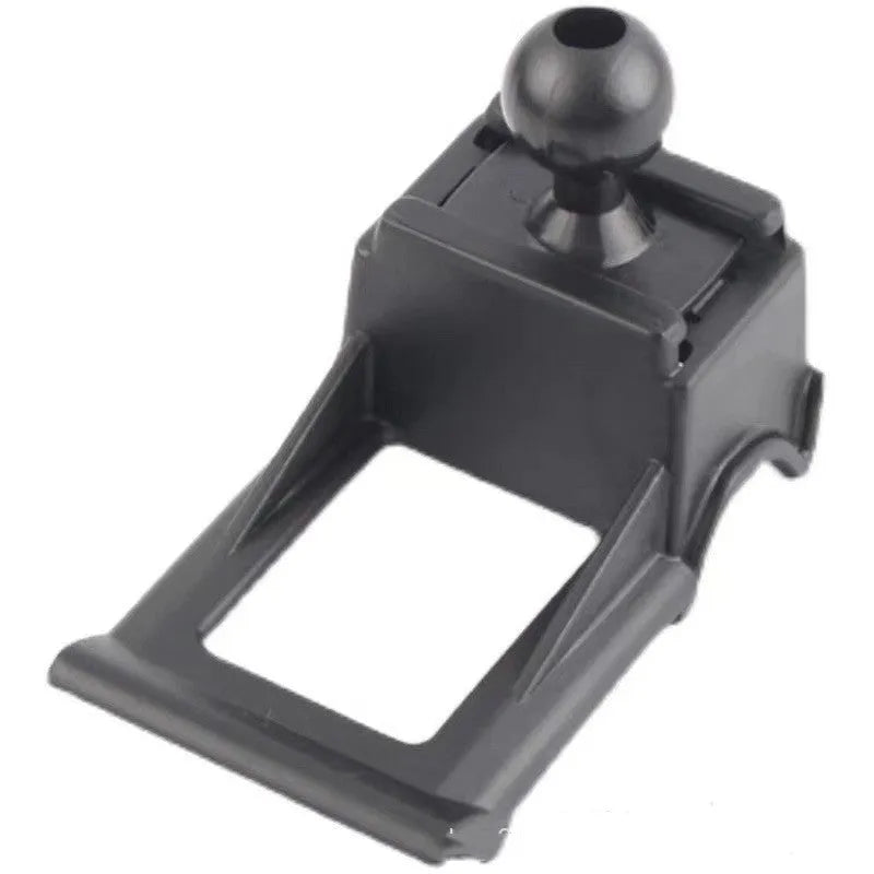 GOODWAY car dashboard phone holder with 360-degree rotation on snap-on base