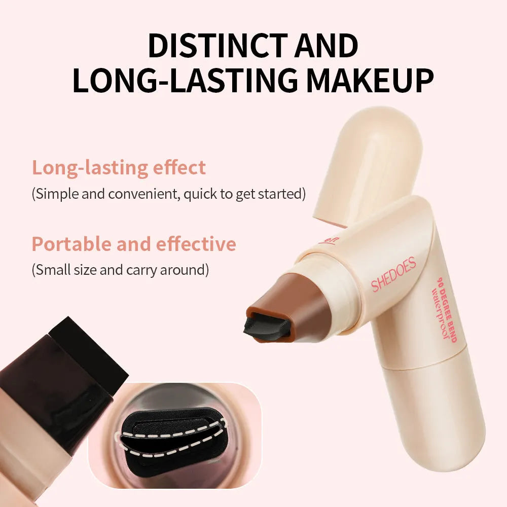 2ml waterproof liquid eyeliner in brown and black with durable seal