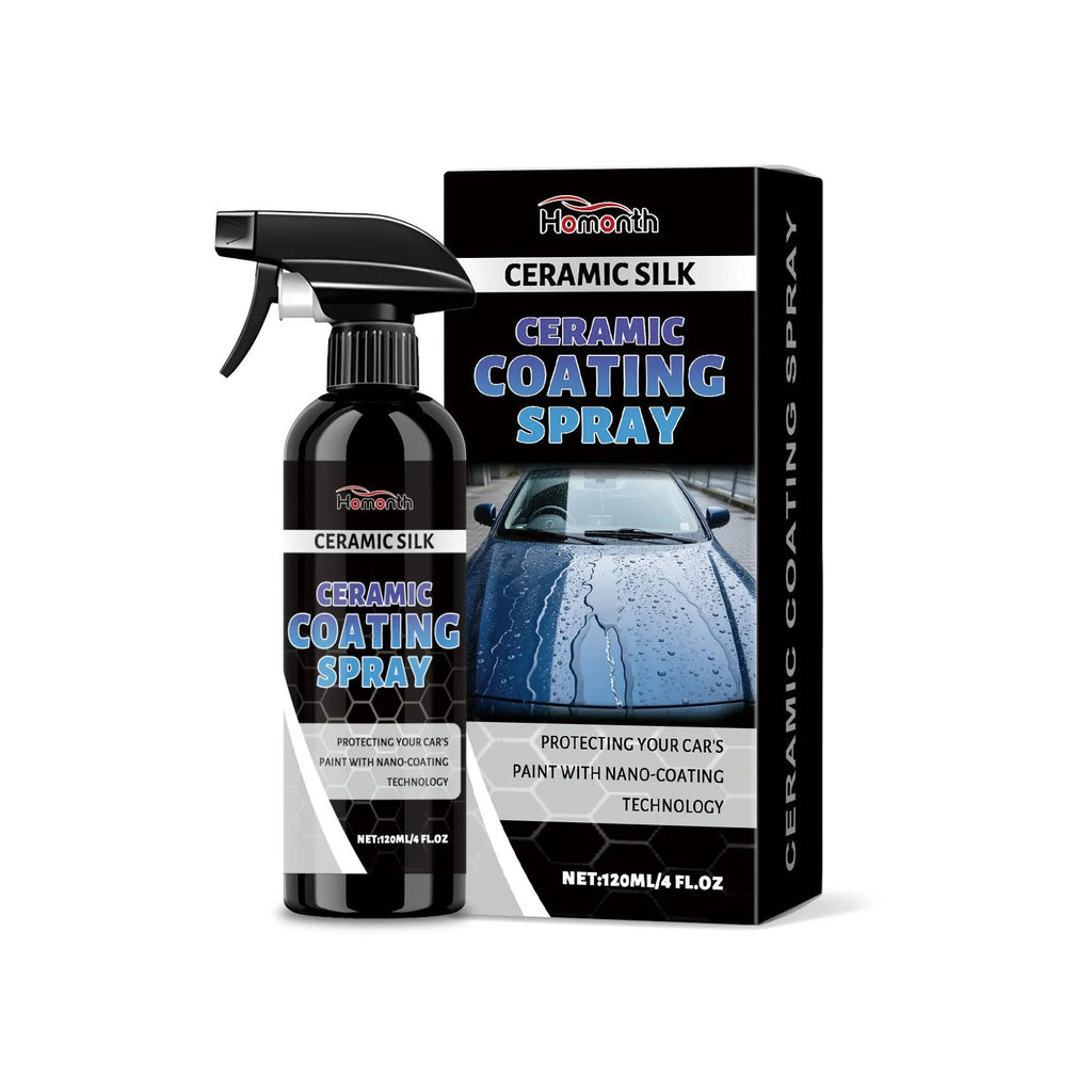120ml bottle of ceramic coating spray protective agent for car paint.