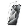Anti-peep tempered glass screen protector for iPhone 16 Pro Max with ultra HD clarity and 9H hardness