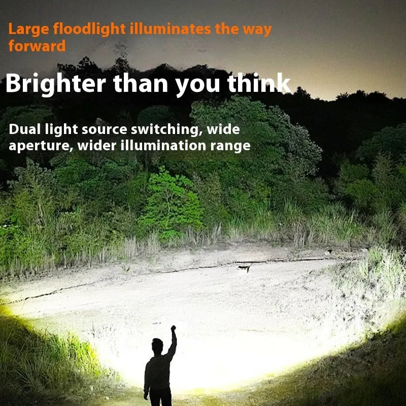 L2 2 bicycle headlight with aluminium alloy body and USB Type-C charging port