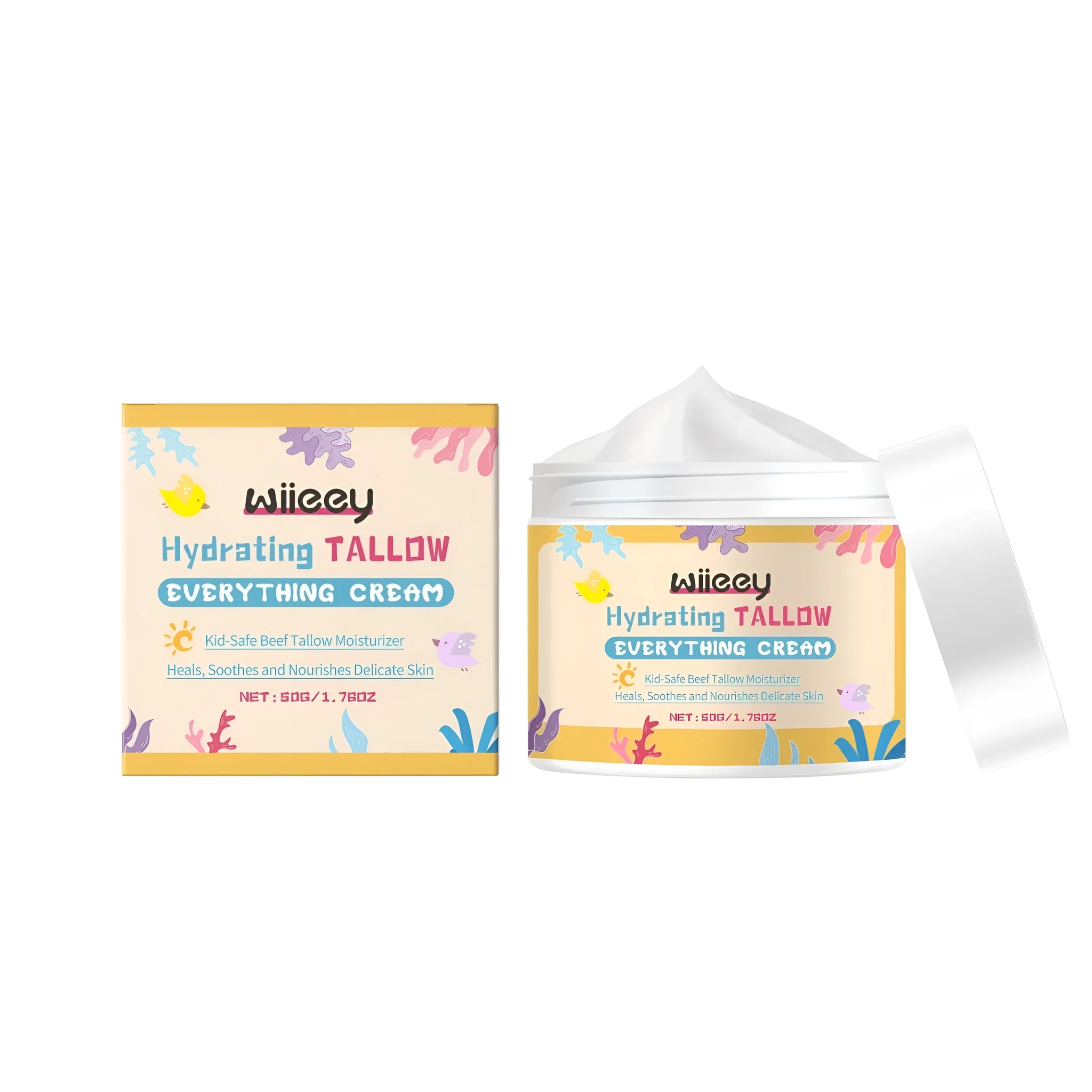 50g tube of Tallow hydrating moisturising cream with shea butter and allantoin.