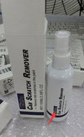 Car scratch repair spray in multiple capacity options for paint surface restoration