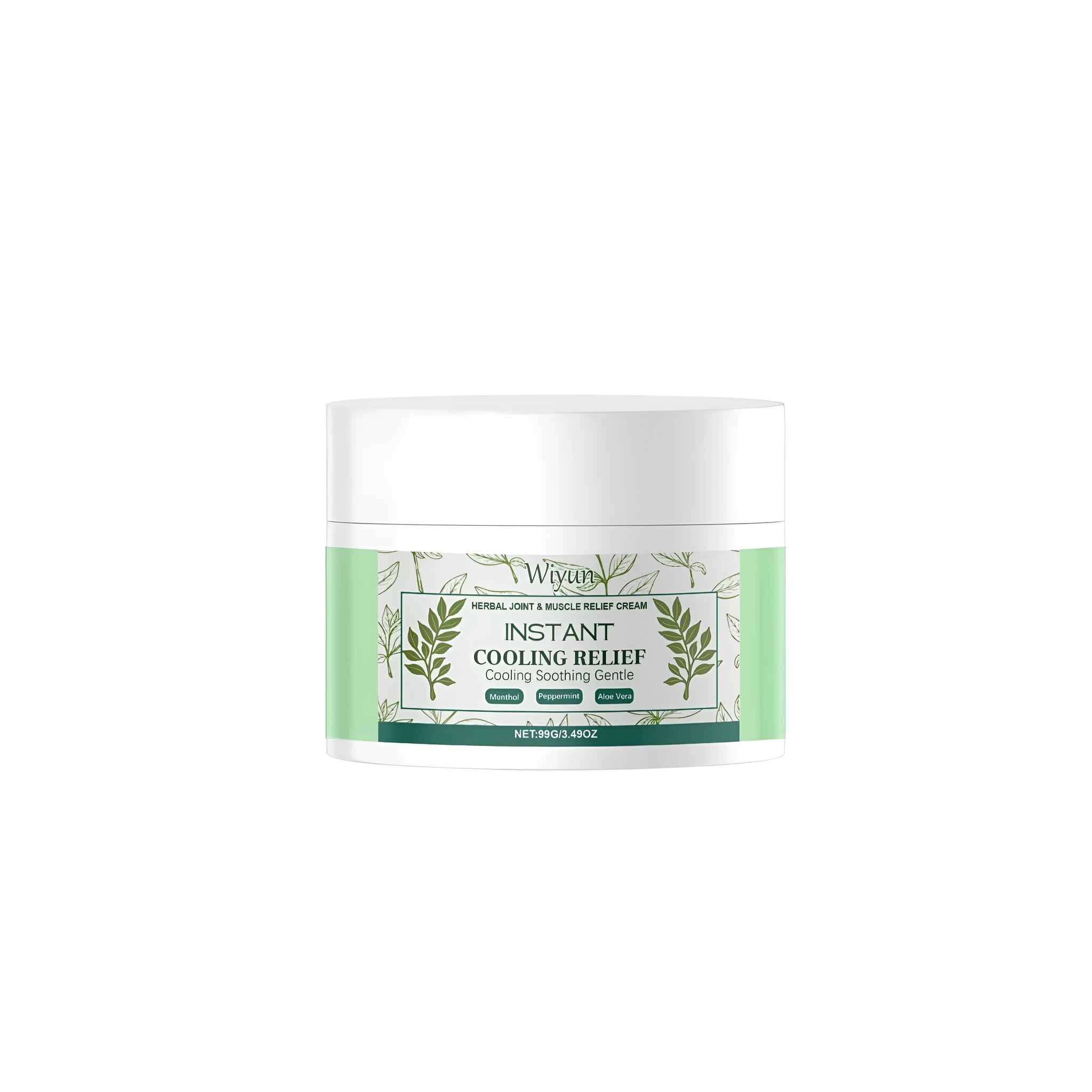 Muscle and joint soothing cream 99g tube with menthol mint and aloe extract