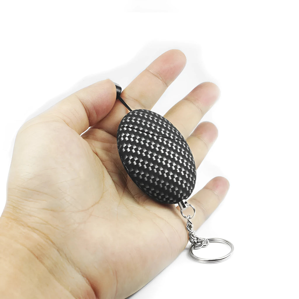 Mosaic anti-wolf device black personal alarm with compact rectangular shape