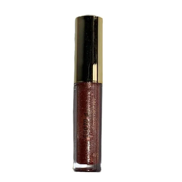 Moisturising lip lacquer with water-light mirror finish in five colour shades on display