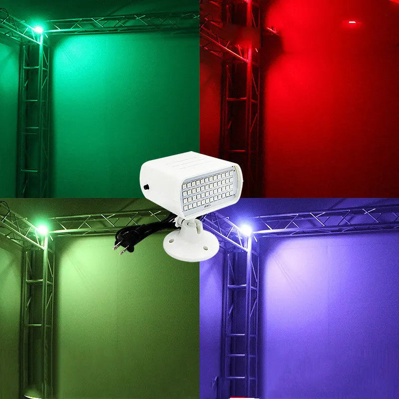 48 LED stage strobe light with compact design for venue lighting