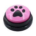 Pet button speaker 30 second recording box in fluorescent orange ABS shell for dog training