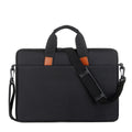 One-shoulder laptop bag in Oxford cloth, available in black, grey, pink, purple, and blue for 12 to 15.6 inch laptops.
