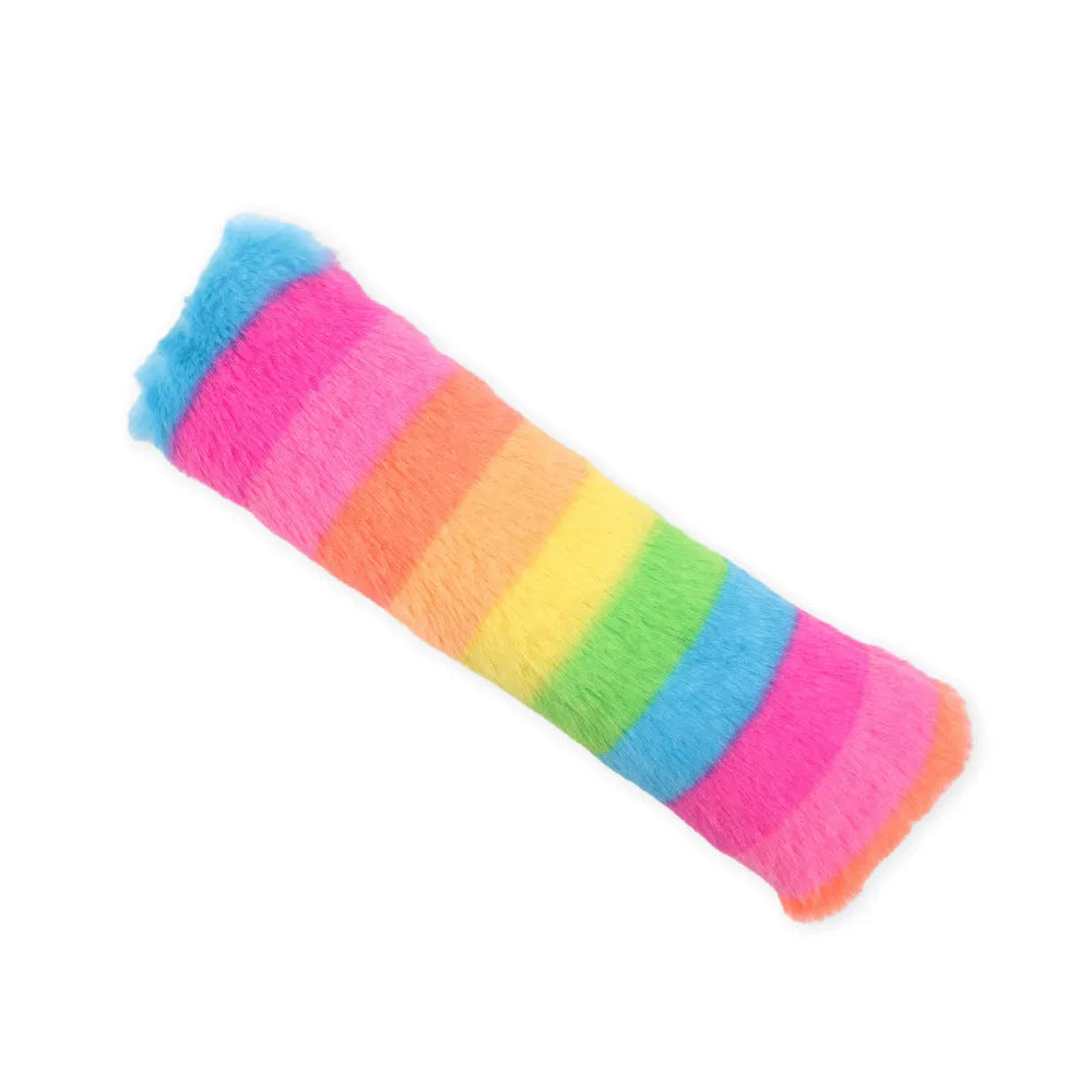 Interactive plush cat toys with catnip and crinkle sound in multiple colours for indoor cats