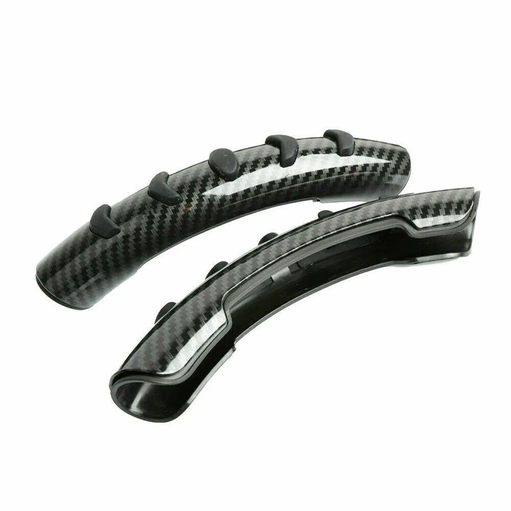 Carbon fibre black fibre steering wheel anti-slip sleeve for 38cm diameter wheels