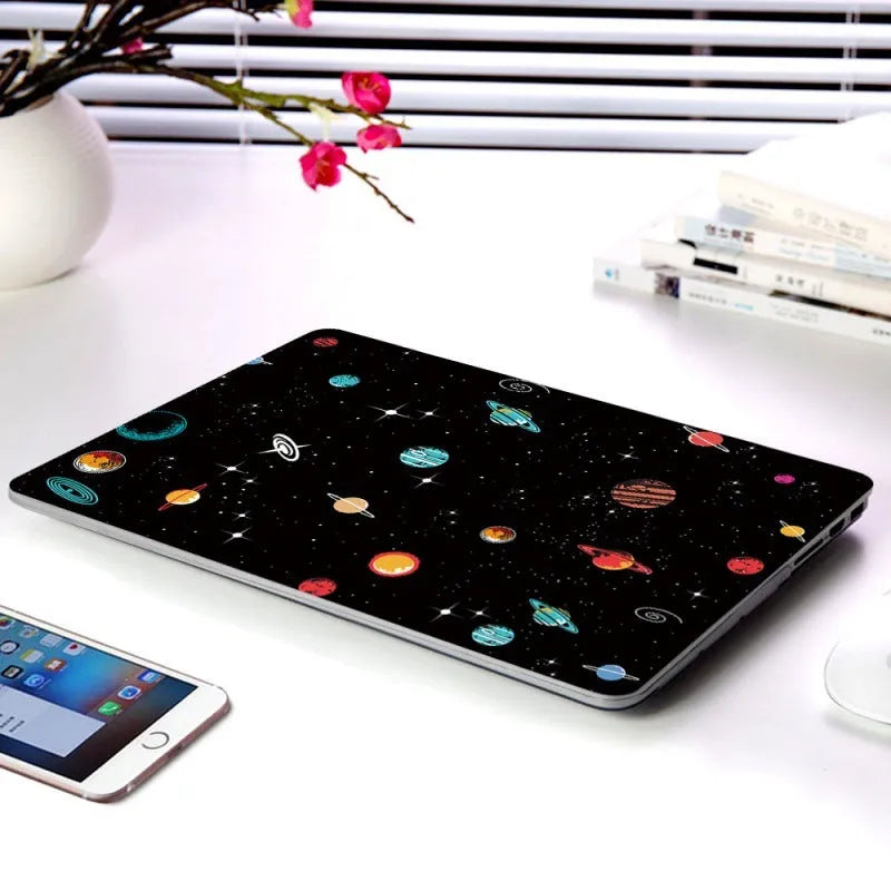 Cartoon Space Series plastic protective case for Apple MacBook, multiple colour options, top and bottom coverage