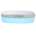 White DORR UV disinfection box for sanitising phones and keys with dimensions 255mm by 99mm by 65mm.