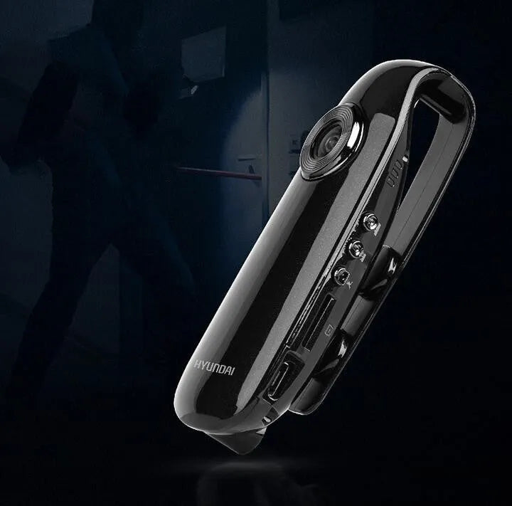 Portable 1080P HD video recording pen in black ABS plastic casing
