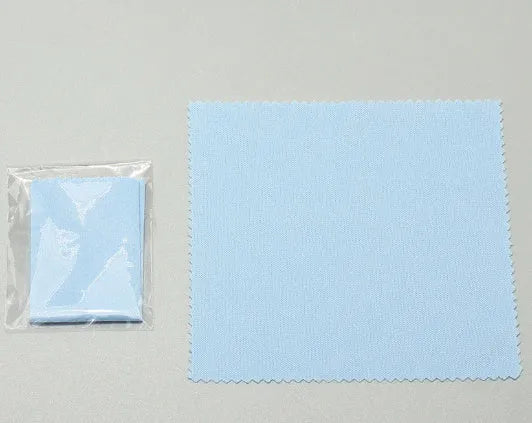120gsm knitted multi-color microfiber cleaning cloth for eyeglass and screen cleaning, 15x18cm