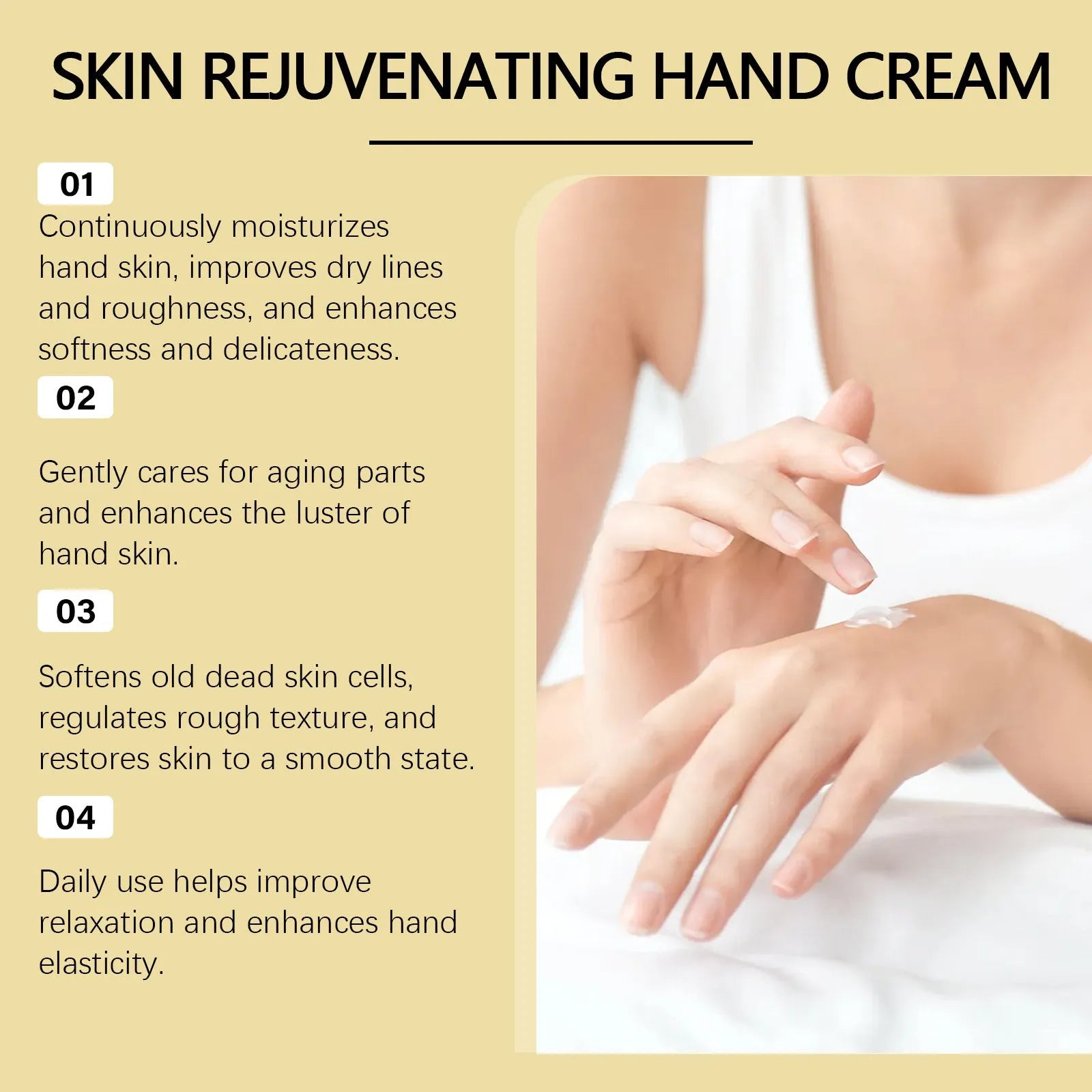 30g tube of hand cream for skin cleaning and cuticle care.