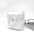 Crystal clear PC protective case for Eric Bear A6 thermal printer, injection moulded simple pure colour design