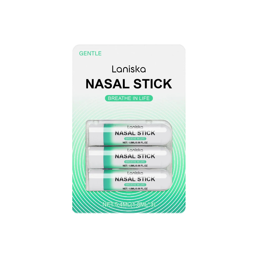 Mint Cool Nose Soothing Spray Set with three 1.8ml applicators containing menthol and spearmint
