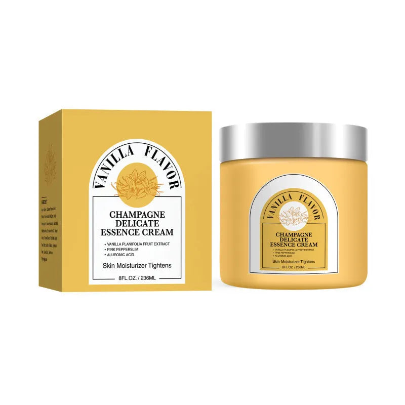 Firming moisturizing tightening cream 236ml in three fragrance options: aloe, coconut, vanilla, for universal skin type