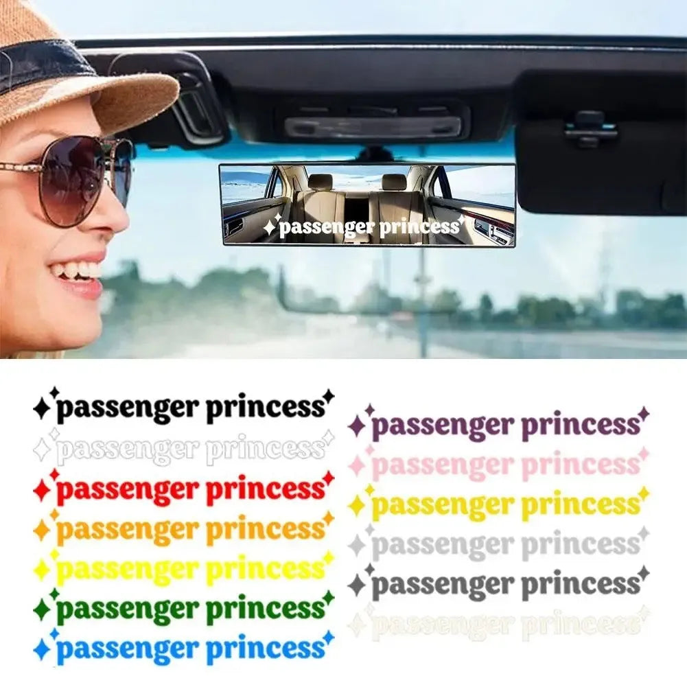 10cm car interior decoration stickers in four colour options for dashboard customisation