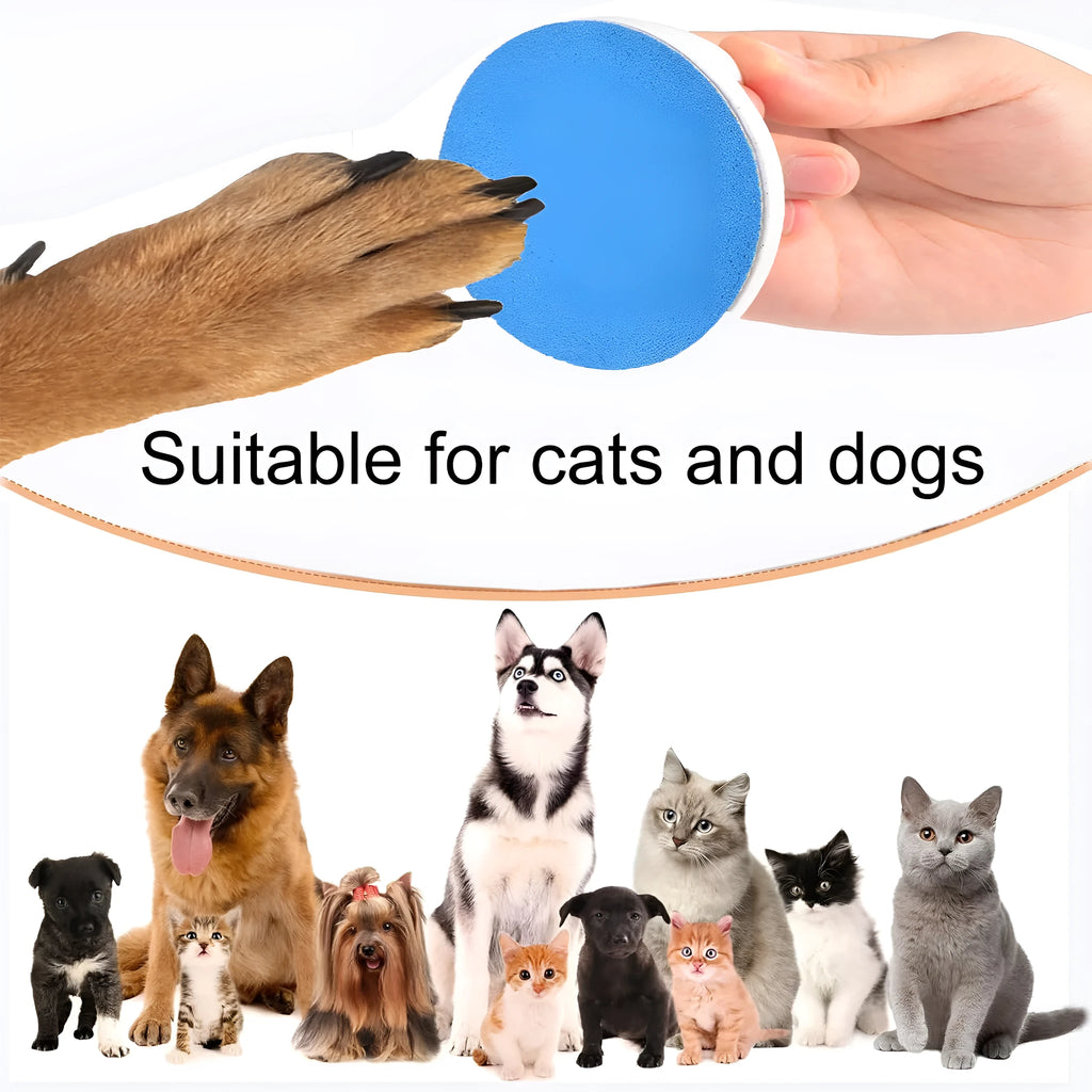 Upgraded dog nail file board with ergonomic handle in choice of colours.