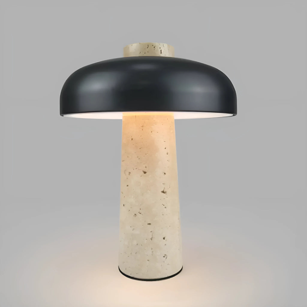 Alloy desk lamp with touch controls and USB Type-C charging port