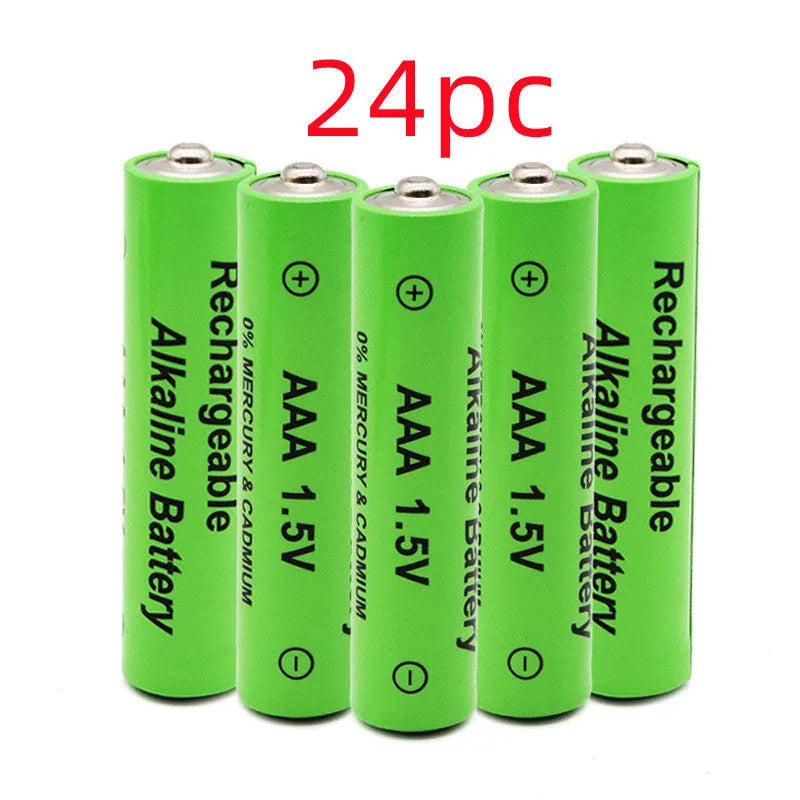 Industrial grade rechargeable alkaline AA battery with 3000mAh capacity