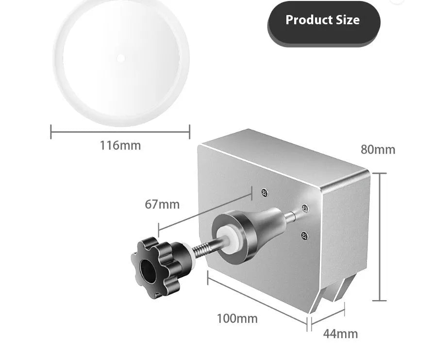 Steel ultrasonic cleaning machine with digital controls and a single 6.5L tank.