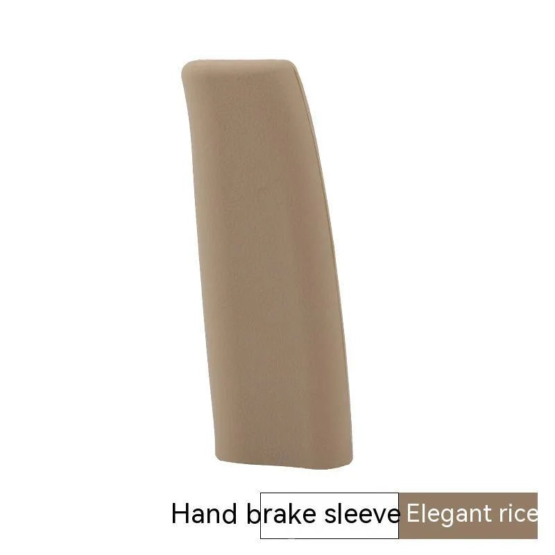 Universal silicone handbrake sleeve in five colours for manual and automatic cars