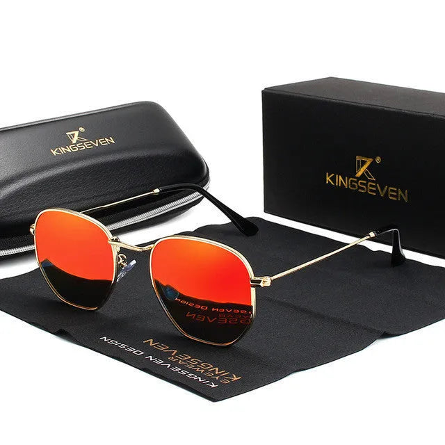 Classic round sunglasses for men with a retro frame in gun grey colour with UV400 lenses