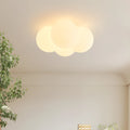 Modern minimalist cloud restaurant chandelier ceiling lamp with four light heads