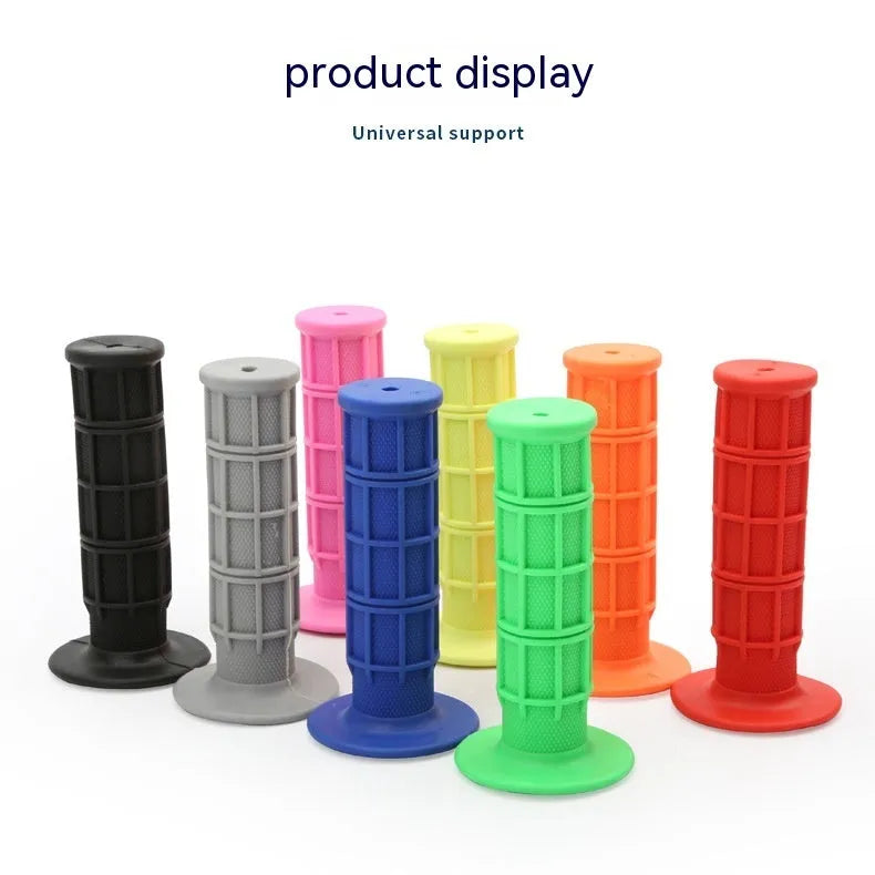 22mm motorcycle handle covers in various colours with rubber construction