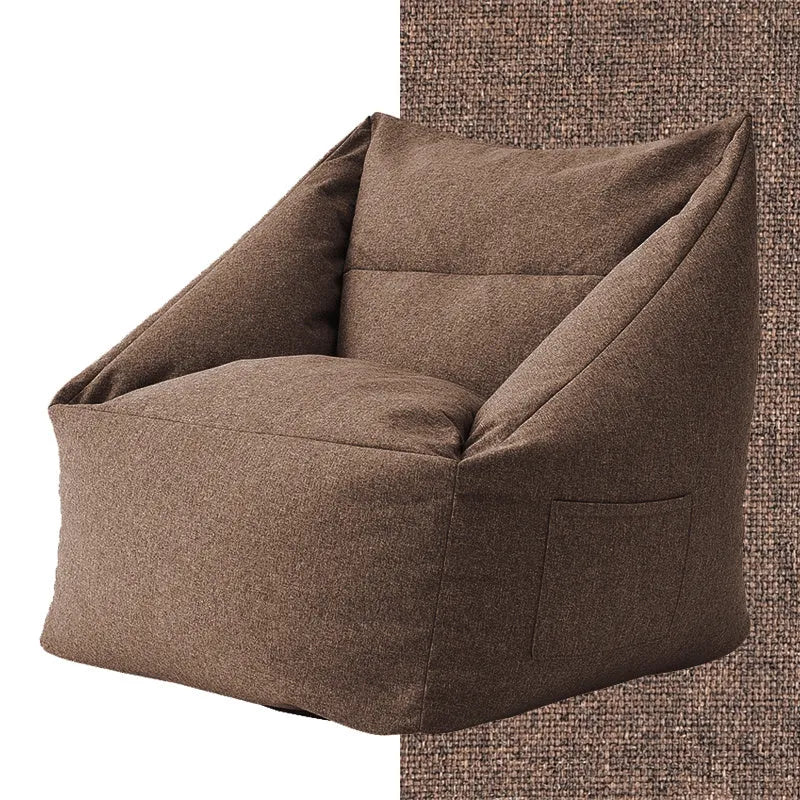 Single fabric leisure chair in mint green, 66x66x70cm compact size, for bedroom or living room use