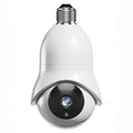 Dual band outdoor night vision light bulb monitoring wireless security camera with 5G WiFi and smart night vision