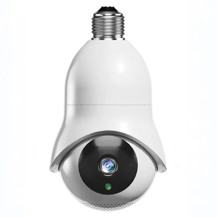 Dual band outdoor night vision light bulb monitoring wireless security camera with 5G WiFi and smart night vision