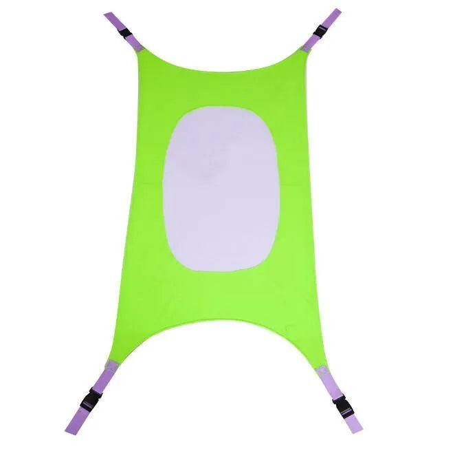 Portable detachable crib hammock for newborns in crushed velour fabric