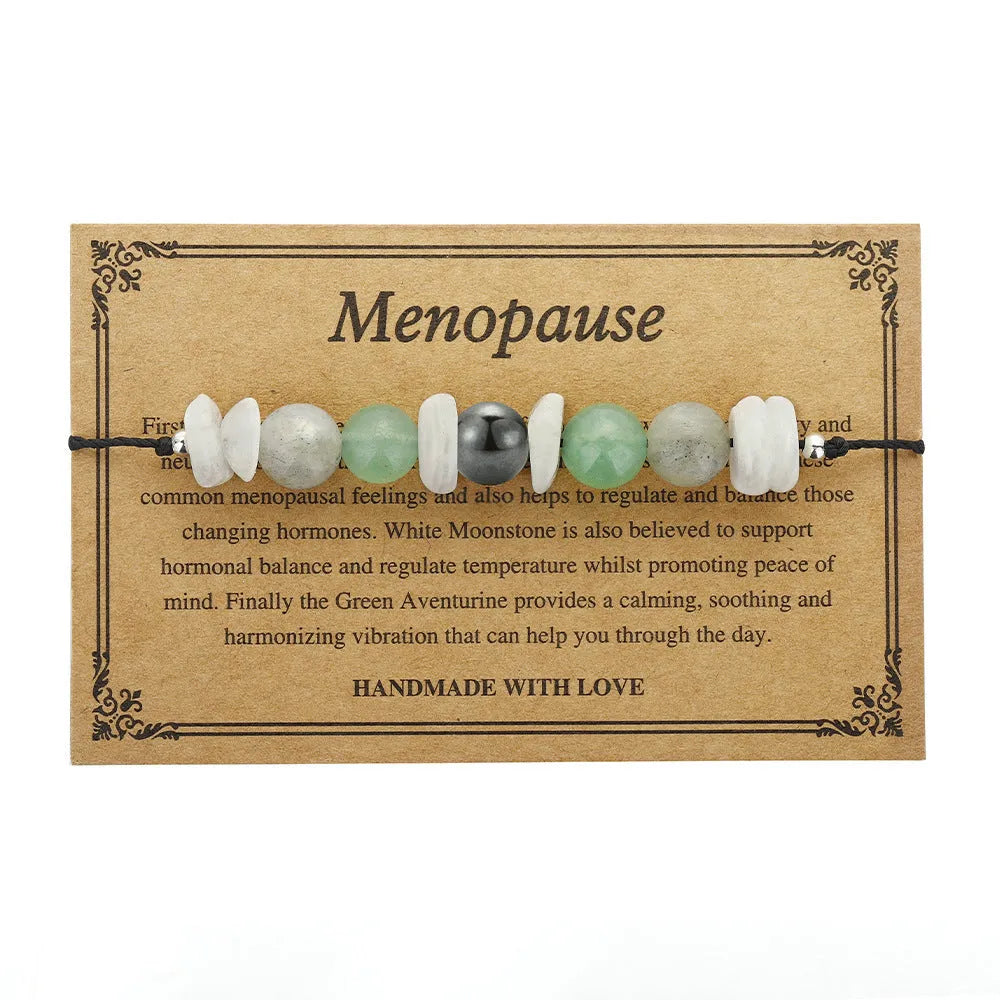 Geometric stone women's bracelet in colour 3906 with manual processing craftsmanship