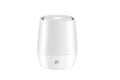 White Creative New Flame humidifier aromatherapy machine with simulated flame effect on a surface