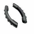 Carbon fibre black fibre steering wheel anti-skid sleeve for 38cm diameter wheels.