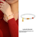 S925 sterling silver bracelet with natural Hetian jade beads and koi cold enamel design
