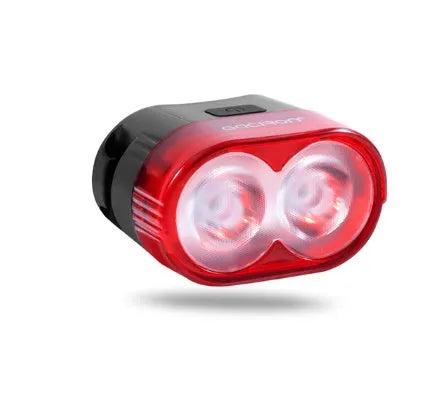 Bicycle LED light smart brake version red colour seatpost mount broken wind clip