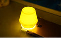 Silicone mobile phone flash lamp shade in blue pink yellow 55x47x61mm
