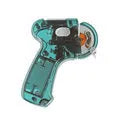 Electric fishing hook tier tool with PC shell housing in blue and green colour