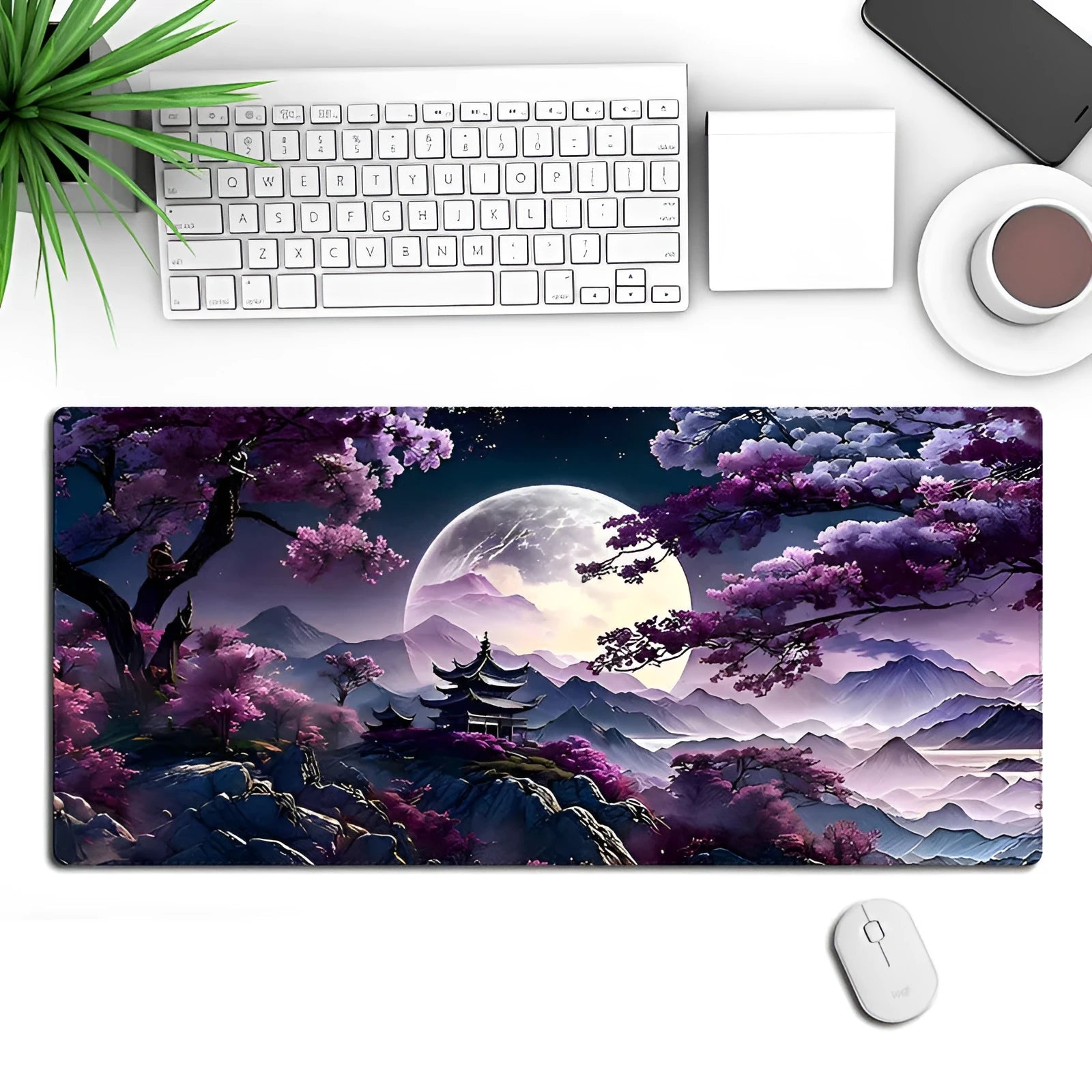 400x900mm gaming mouse pad with precision lock edge and thermal transfer pattern