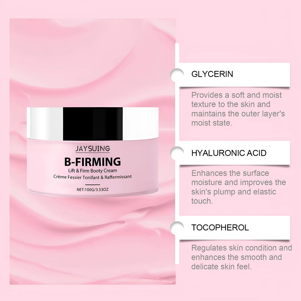 100g jar of hip skin moisturising cream with hyaluronic acid and vitamin E