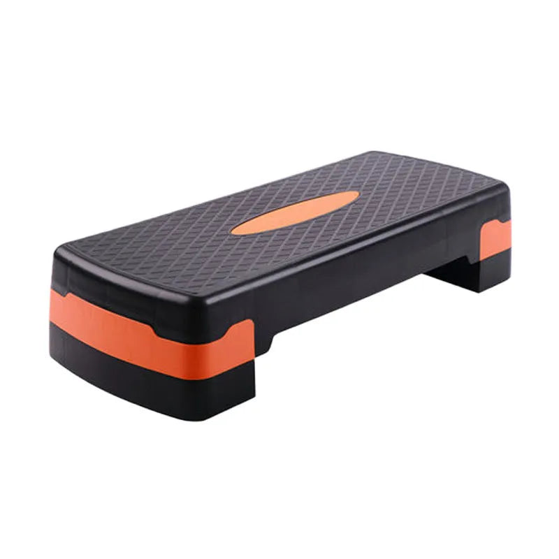 Grey Fit Step aerobic fitness platform showing dimensions 68 cm long by 28 cm wide