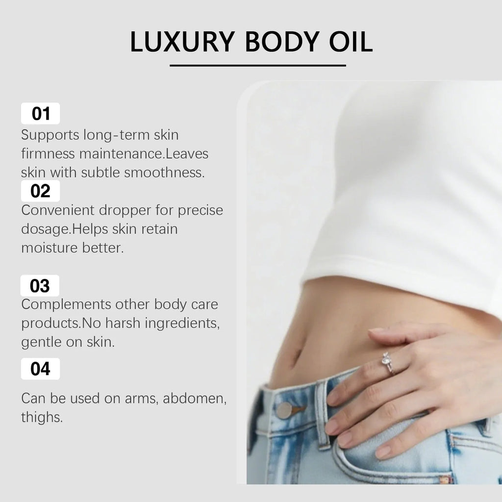 Body firming moisturizer in 100ml bottle with rose extract and vitamin E