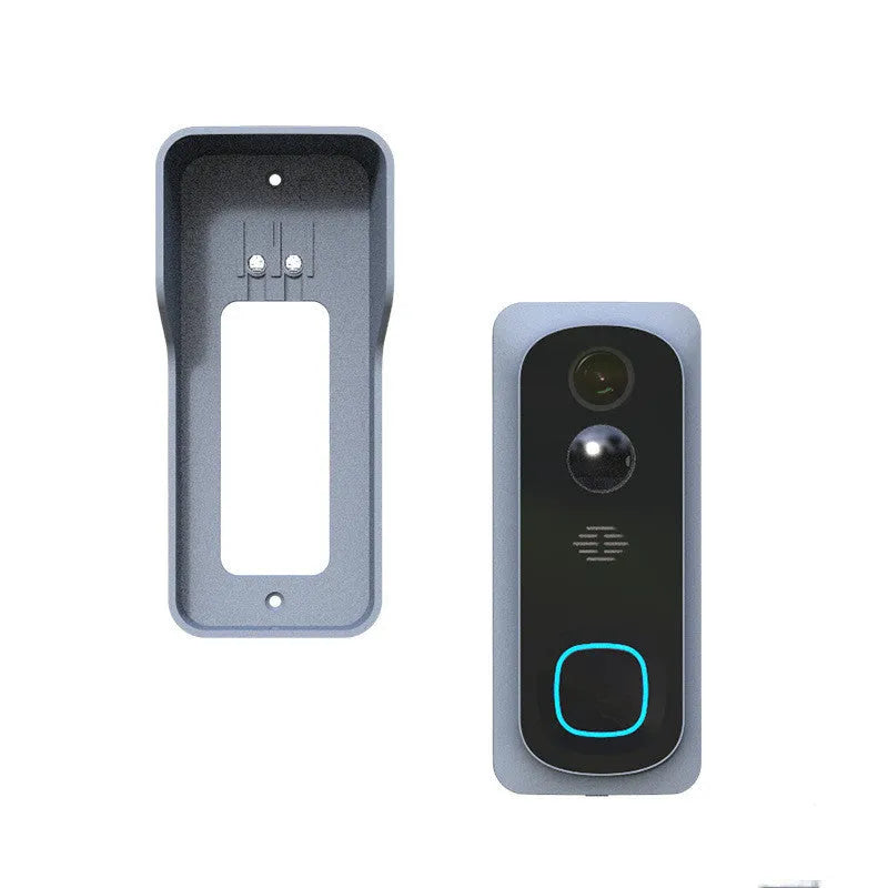 RSH-C600 smart WiFi doorbell camera in grey with HD video wireless remote access USB powered