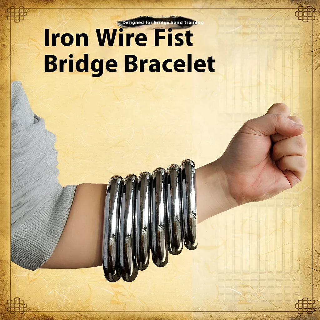 Iron Arm Skill Wing Chun carbon steel power ring for martial arts strength training