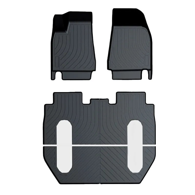 Rubber floor mat set for Tesla Model 3, Model Y, Model S and Model X vehicles
